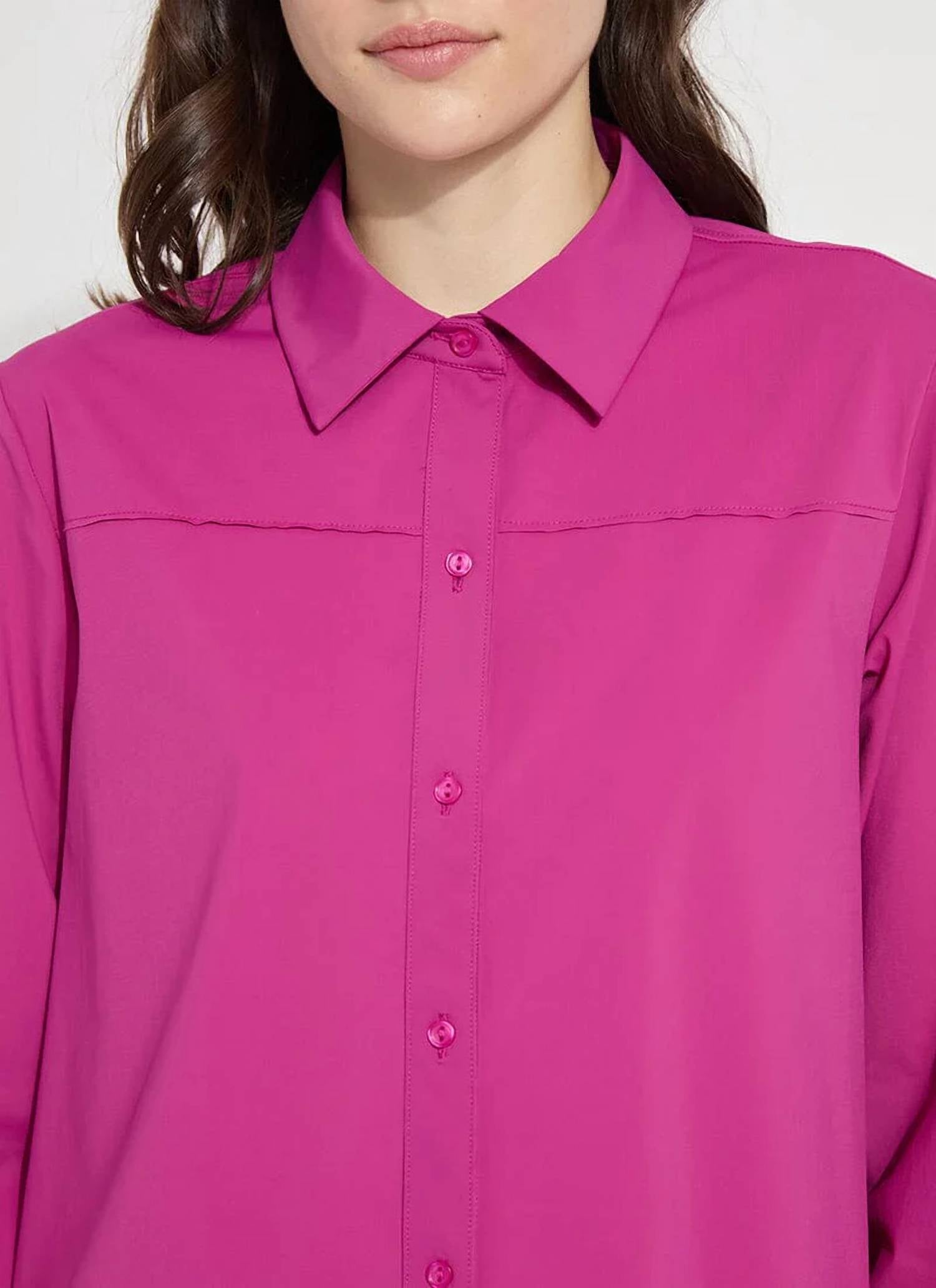 Lysse - Rivka Roll Tab Button Down Shirt