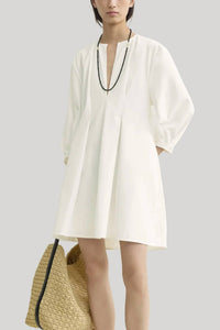 Toteme - Balloon Sleeve Cotton Dress