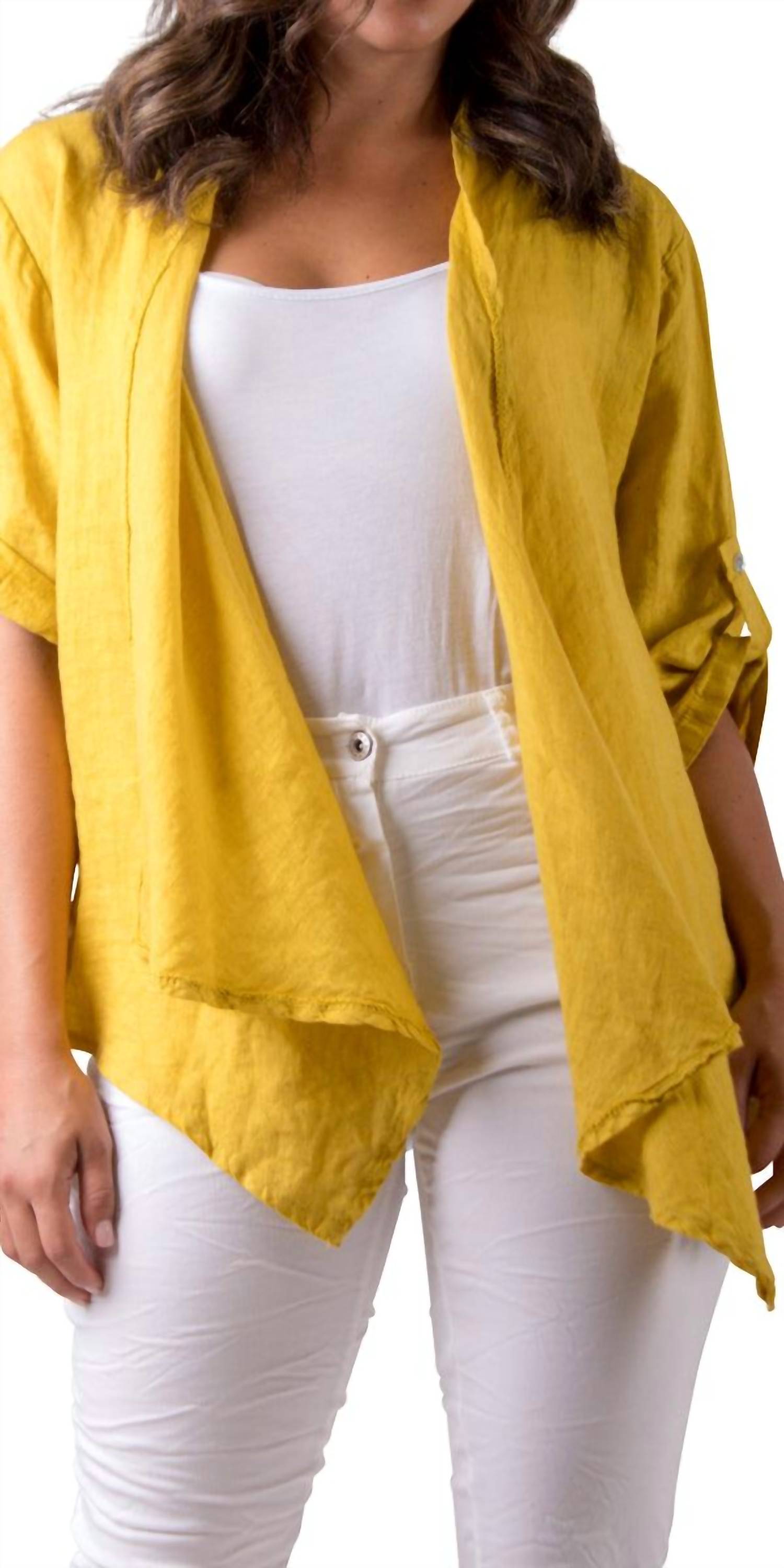 Gigi Moda - Leggera Open Front Jacket