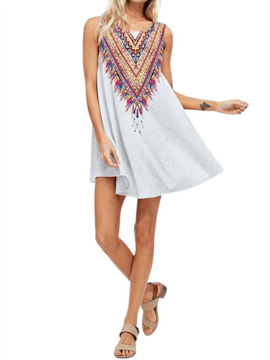 La Vida - Anais Bohemian Mini Dress