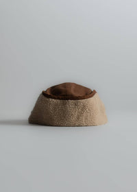 Iron & Resin Men's Shervin Hat in cognac - men's hat - alternate view