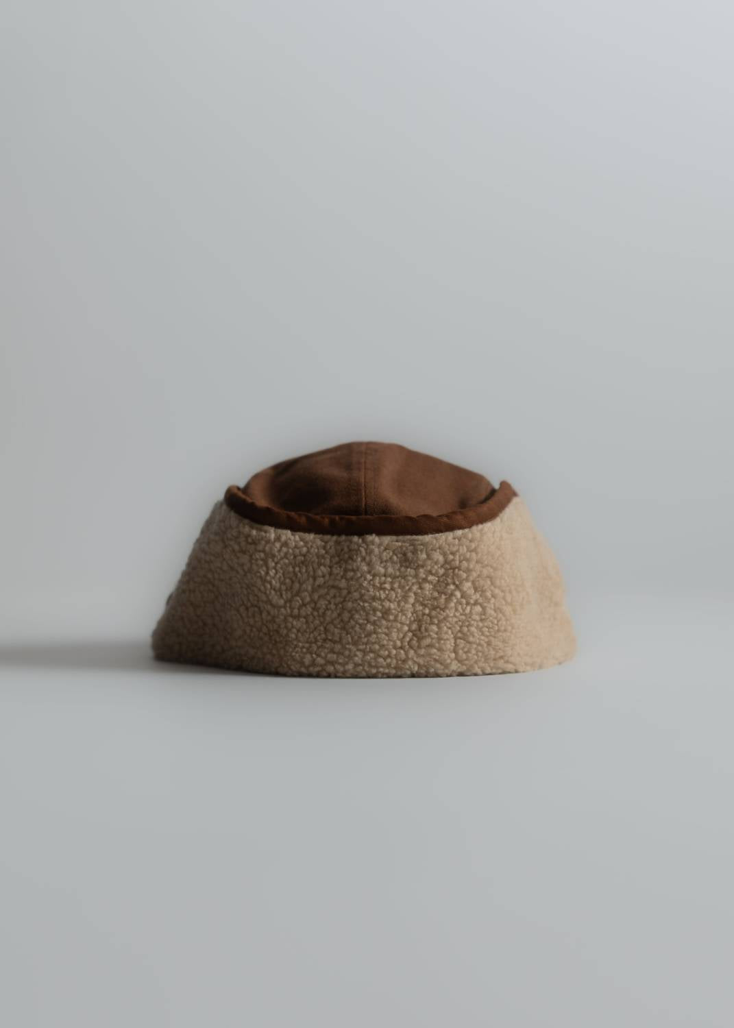 Iron & Resin Men's Shervin Hat in cognac - men's hat - alternate view