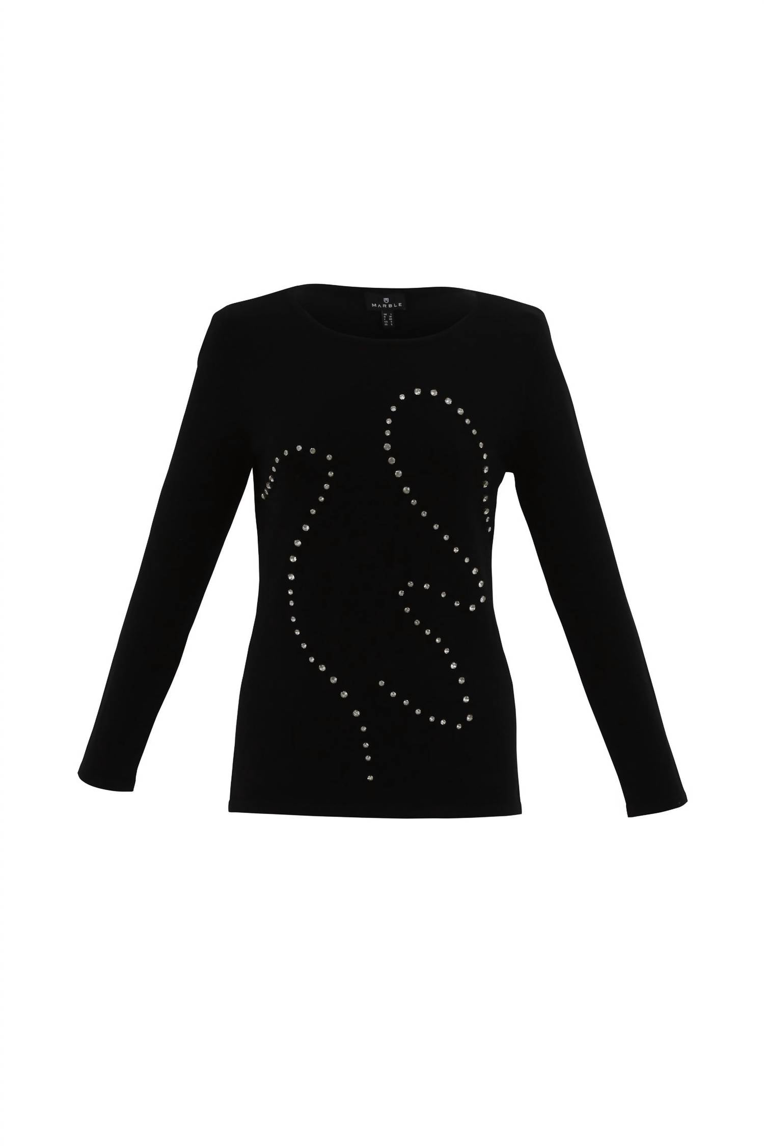 Marble - Rhinestone Holiday Sweater
