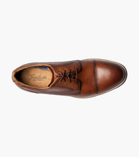 Florsheim Men's Rucci Cap Toe Oxford Shoes in cognac - men's shoe - alternate view