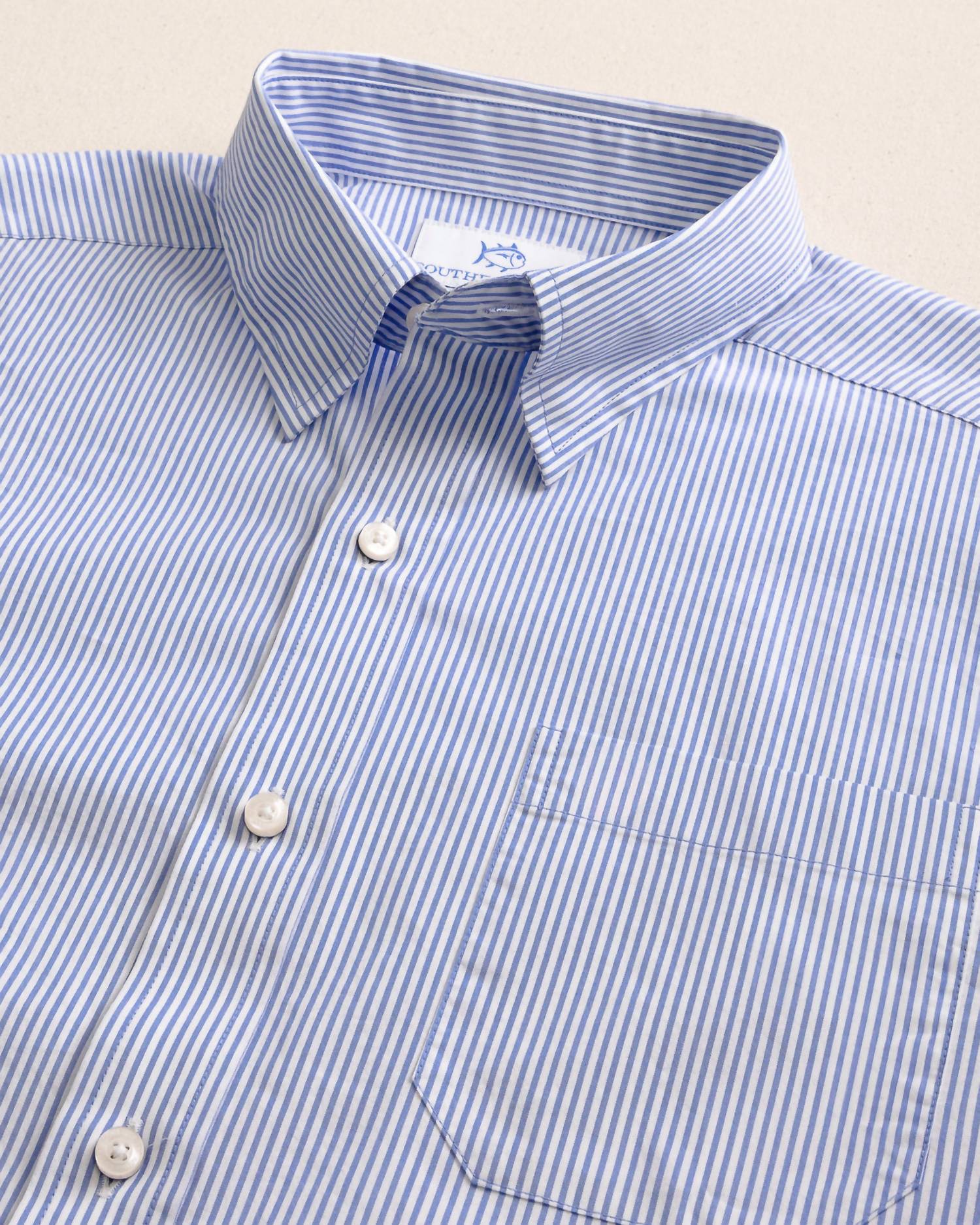 Southern Tide - Men's Charleston Granby Stripe Sport Shirt