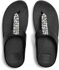 Fitflop - Women's Fino Pearls & Crystal Toe Post Sandal