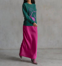 Care Tucker - 90’s Baggy Embroidered Sweatshirt