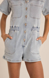 Z Supply - Women's Elias Denim Romper