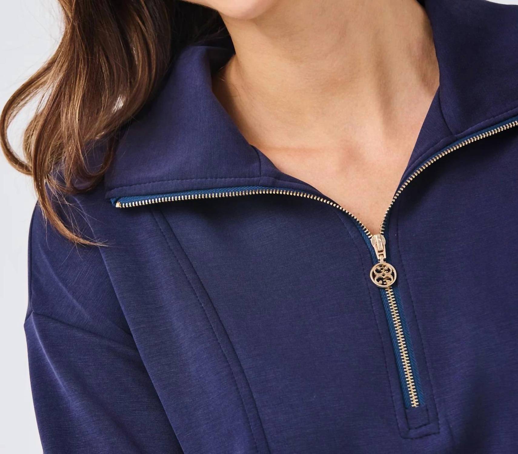 Mary Square - Regan Half Zip Pullover