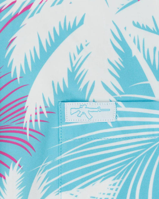 Retro Rifle - Men's High Crown Polo Shirt