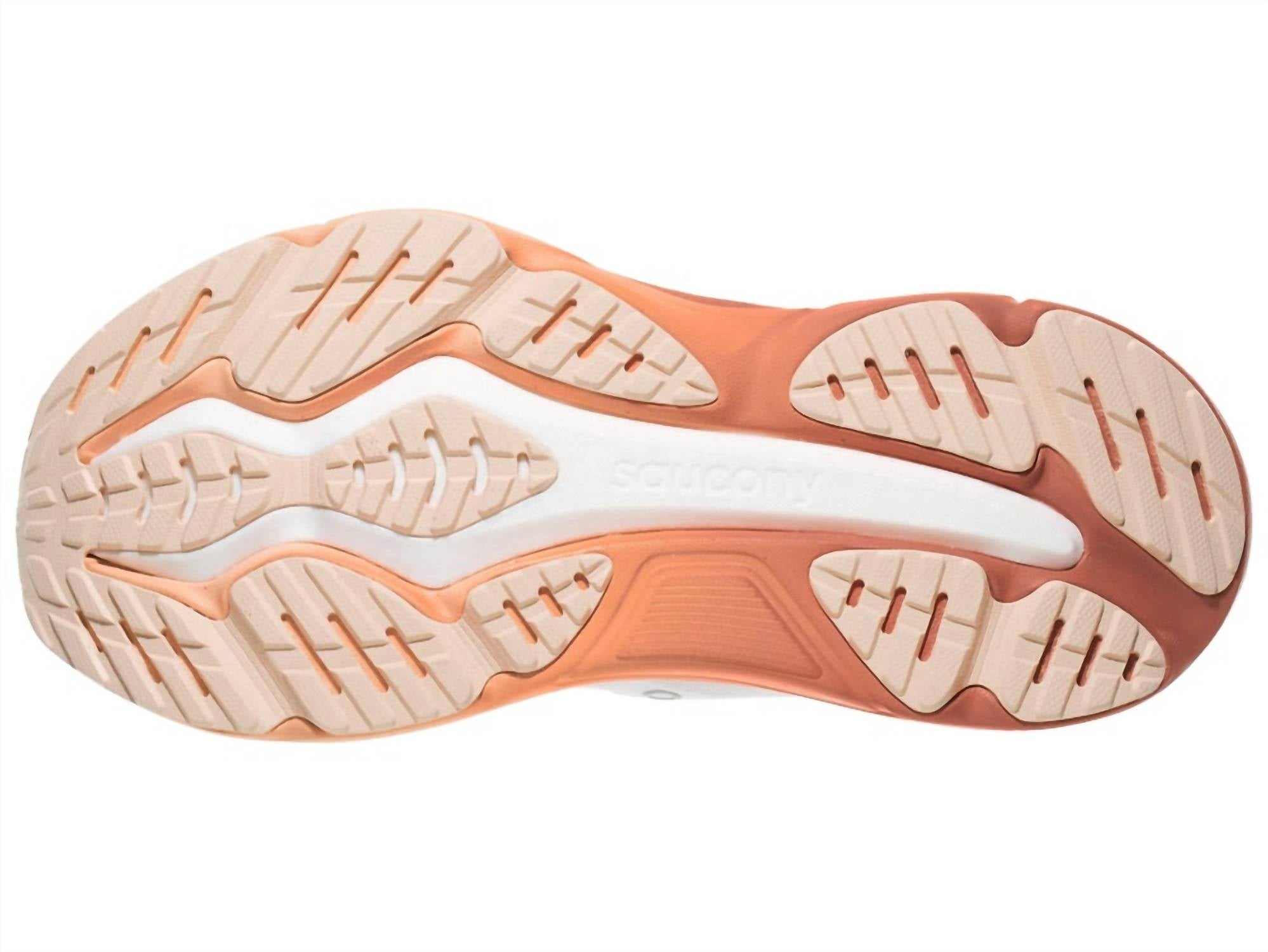 SAUCONY Women's Hurricane 25 Sneaker in white cameo - women's sneaker - view 5