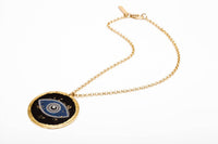 Avenue Chic - Women's Evil Eye Pendant Necklace