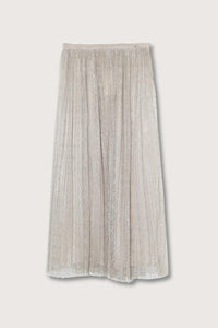 Ulla Johnson - Women's Maren Pleated Soft Metallic Skirt