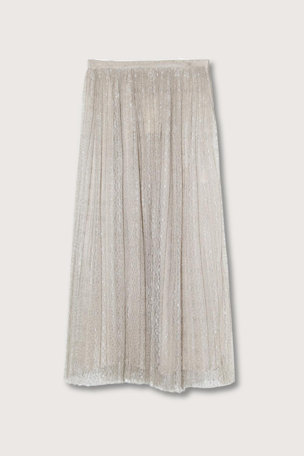 Ulla Johnson - Women's Maren Pleated Soft Metallic Skirt