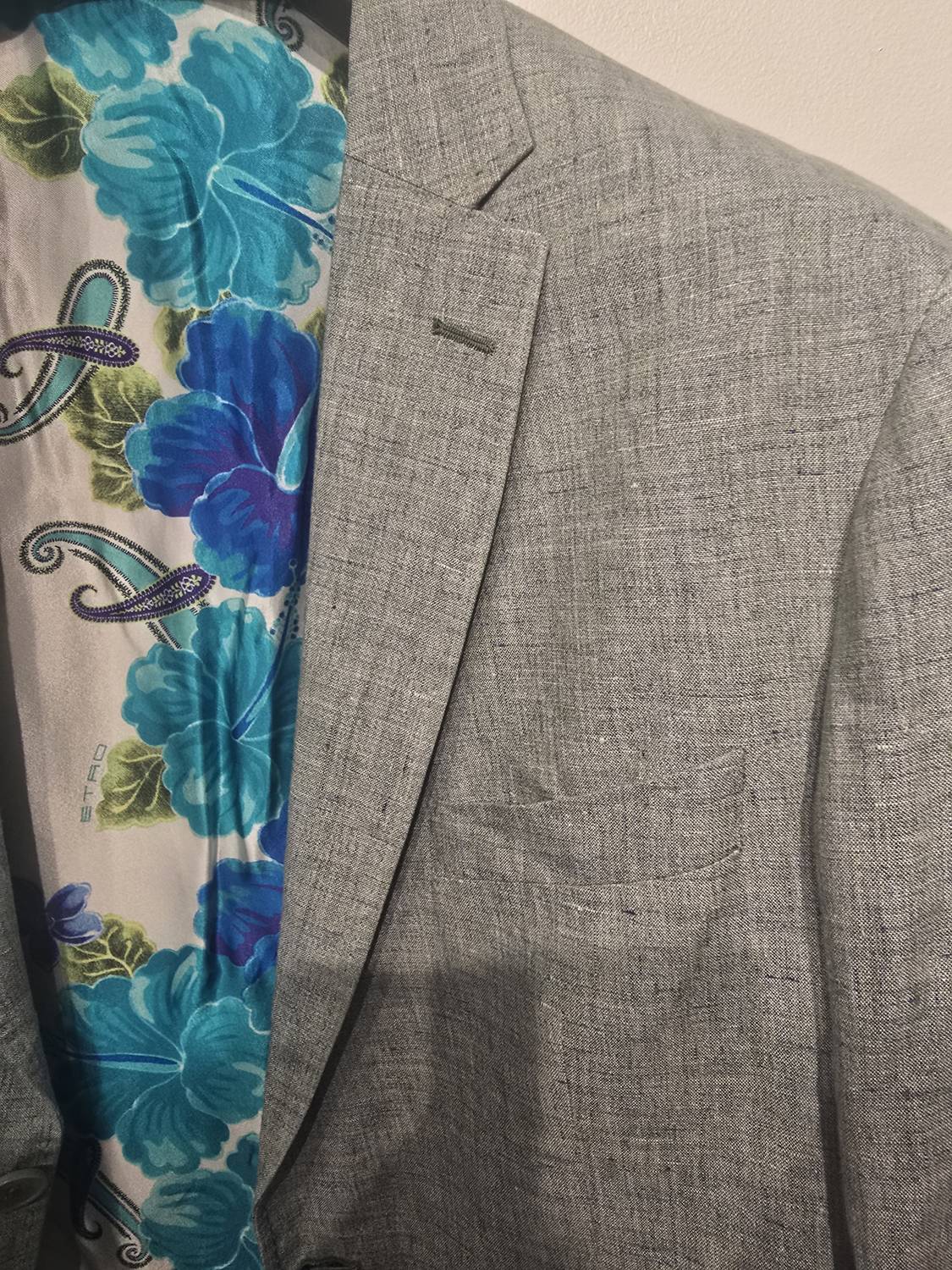 Etro - Men's Long Sleeve Collared Sports Coat