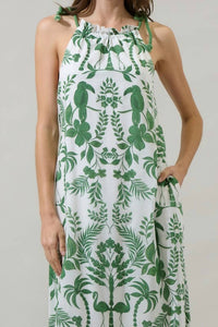 Sugarlips - Dayane Belted Maxi Dress