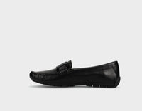 VANELi Women's Aiker Loafers in black glove - women's flats - detail view