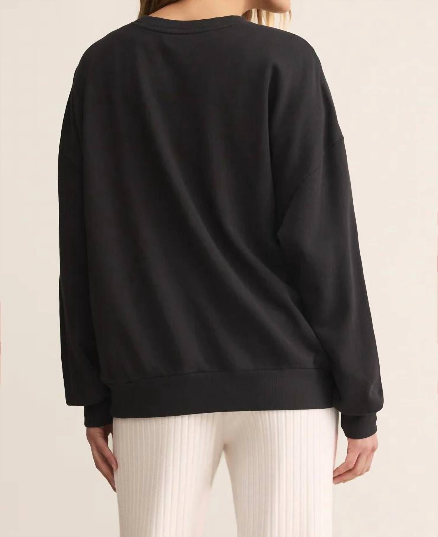 Z Supply - Celebrate Champagne Sweatshirt