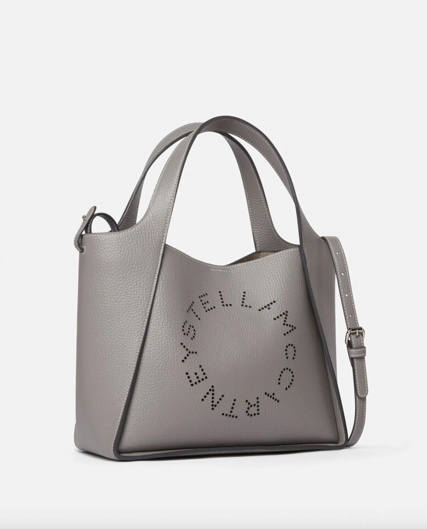 Stella Mccartney - Crossbody Embossed Grainy Mat Bag