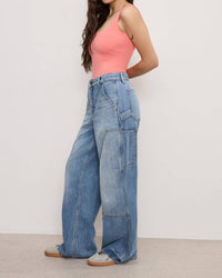 Good American - Good Standard Ease Petite Carpenter Jeans