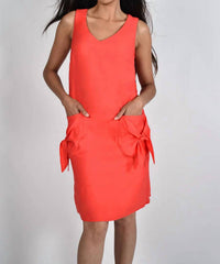 Frank Lyman - Sleeveless Woven Dress