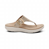 Aetrex - Women's Donna Adjustable Toe Post Sandals