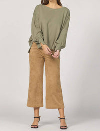 DEAR JOHN DENIM Trenton Sweatshirt in vetiver - women's top