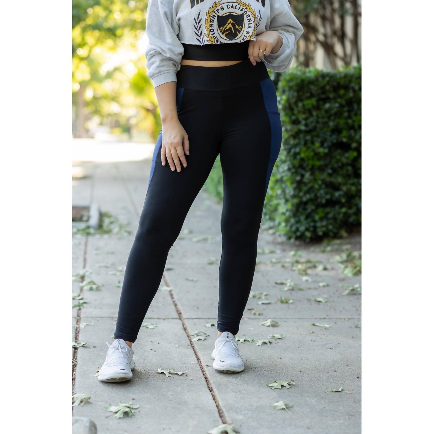 Julia Rose - Billie Panel Full Length Leggings