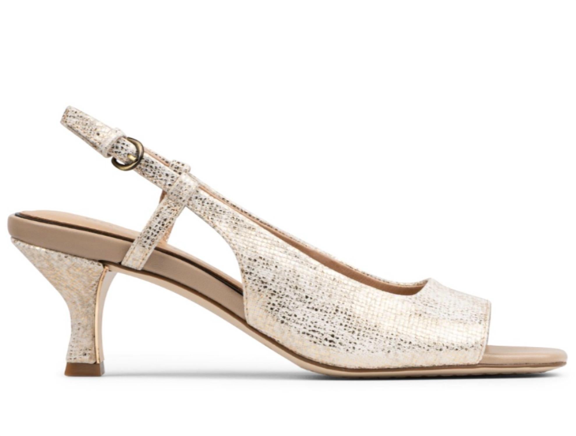 Donald Pliner - Women's Grinn Peep Toe Slingback Heels
