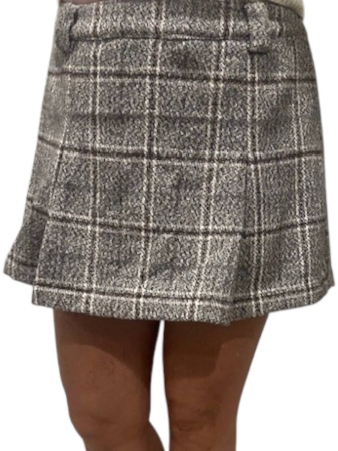 Sage The Label - Women's Plaid Skirt