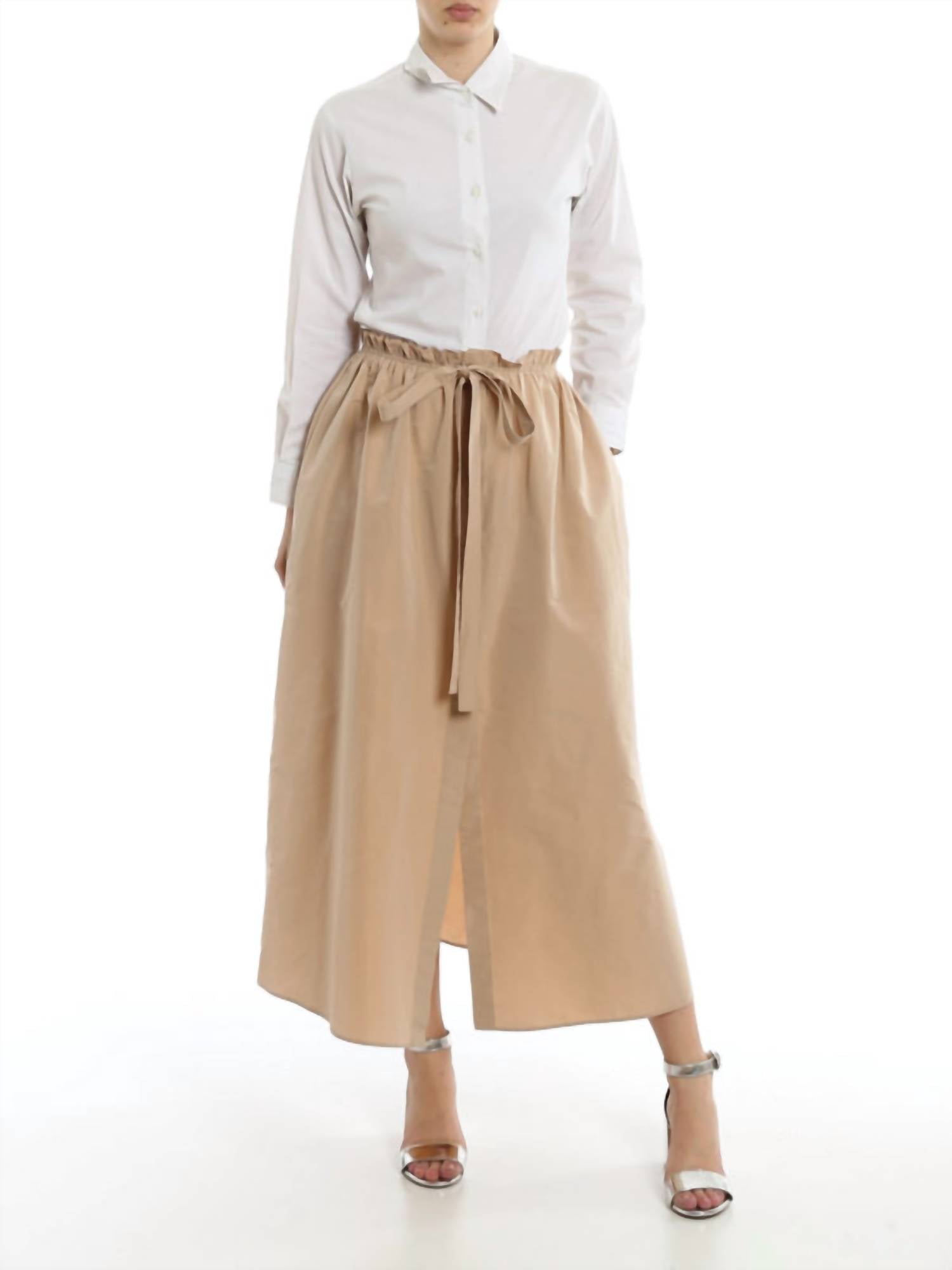 Givenchy Women's Midi Skirt in desert - women's skirt