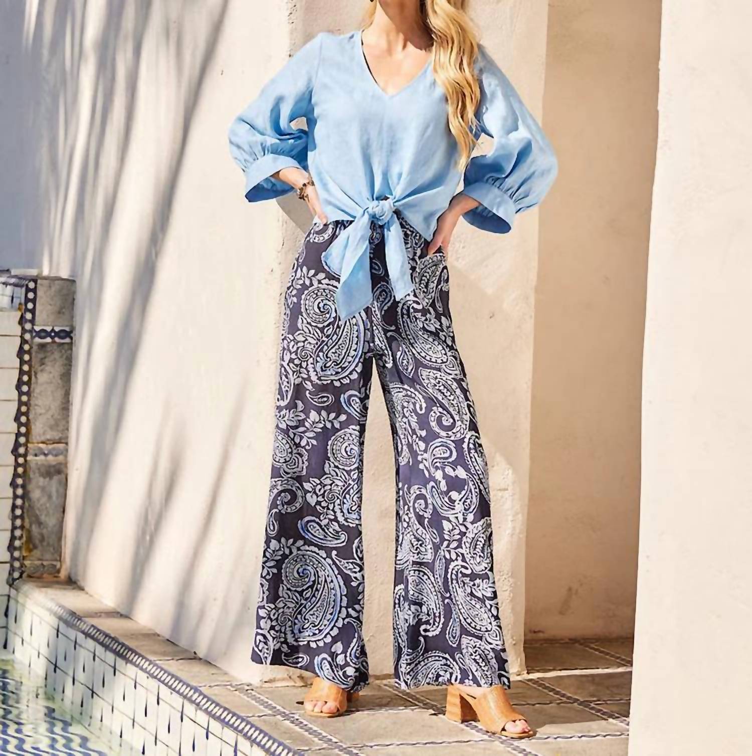 Karen Kane - Wide Leg Pants