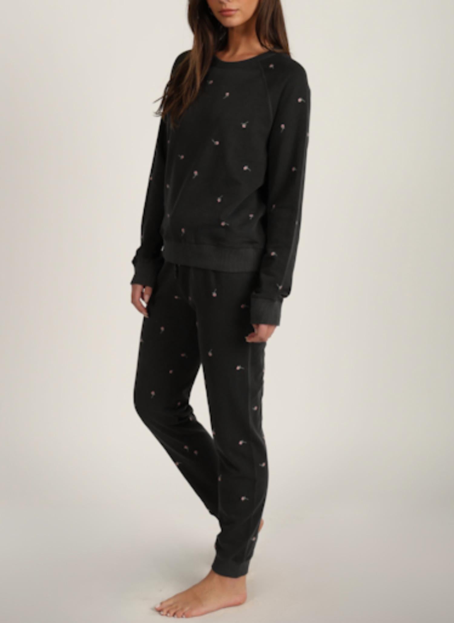 Dylan - Chloe Rose Embroidered Jogger