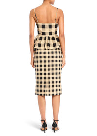 Ser.O.Ya - Carl Linen Midi Skirt
