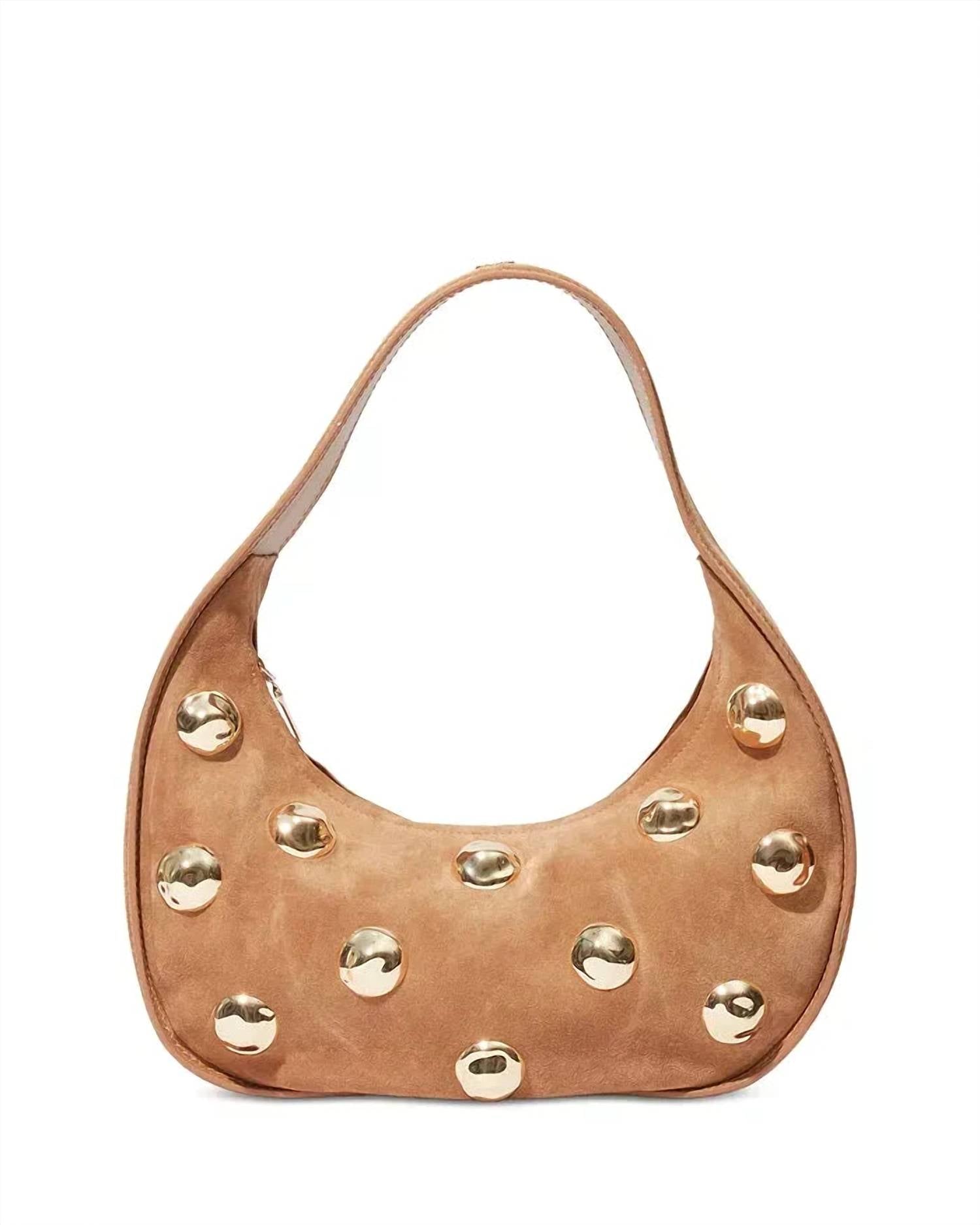Simkhai - Women's Finn Studded Suede Shoulder Bag