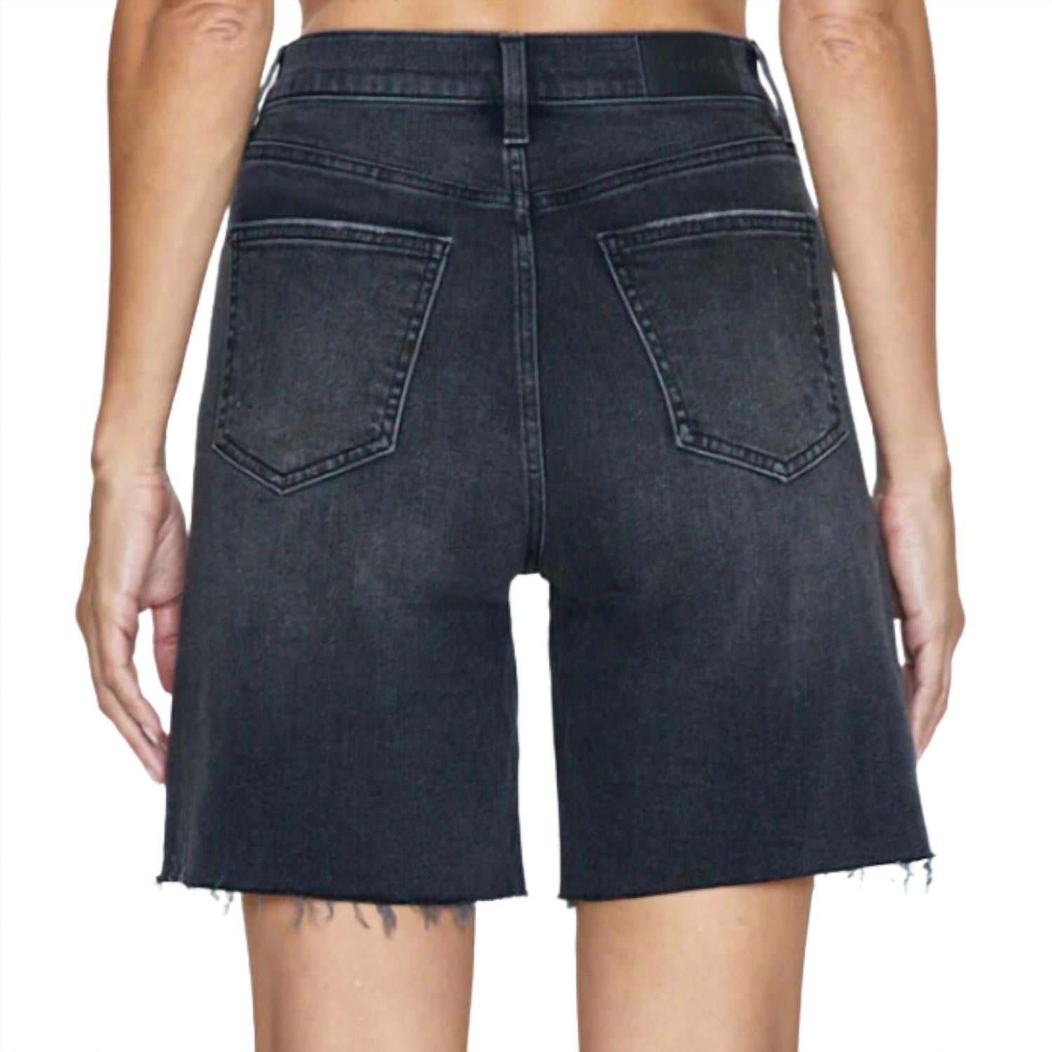 PISTOLA Kaylee High Rise Short in citadel vintage - women's shorts - alternate view