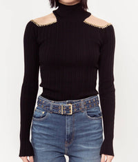 Ganni - Open Shoulder Blouse