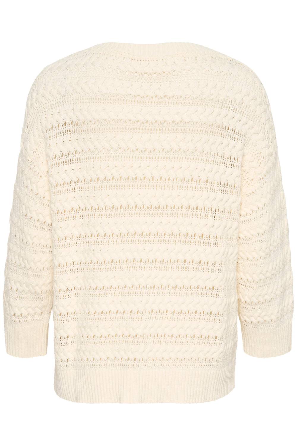 Soaked In Luxury - Skylah V-neck Three Quarter Sleeve Pullover