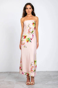 Lavender Brown - Talia Strapless Maxi Dress