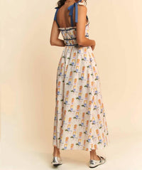 Davi & Dani - Sleeveless Maxi Sundress