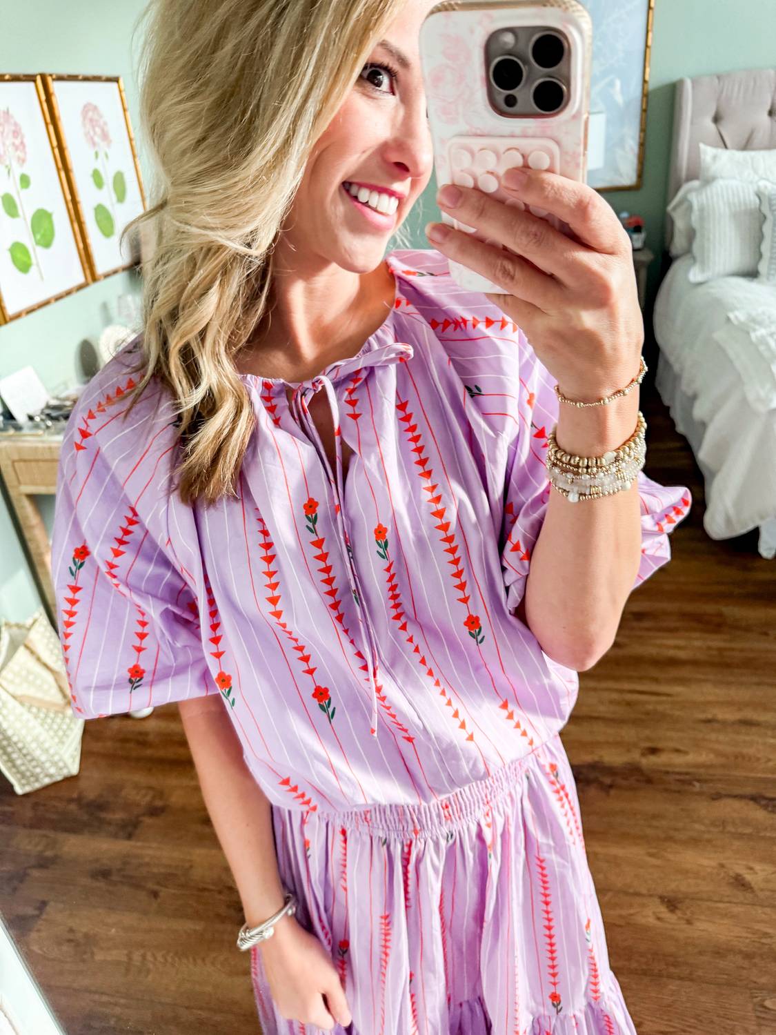Adrienne - Tatum Bubble Hem Top
