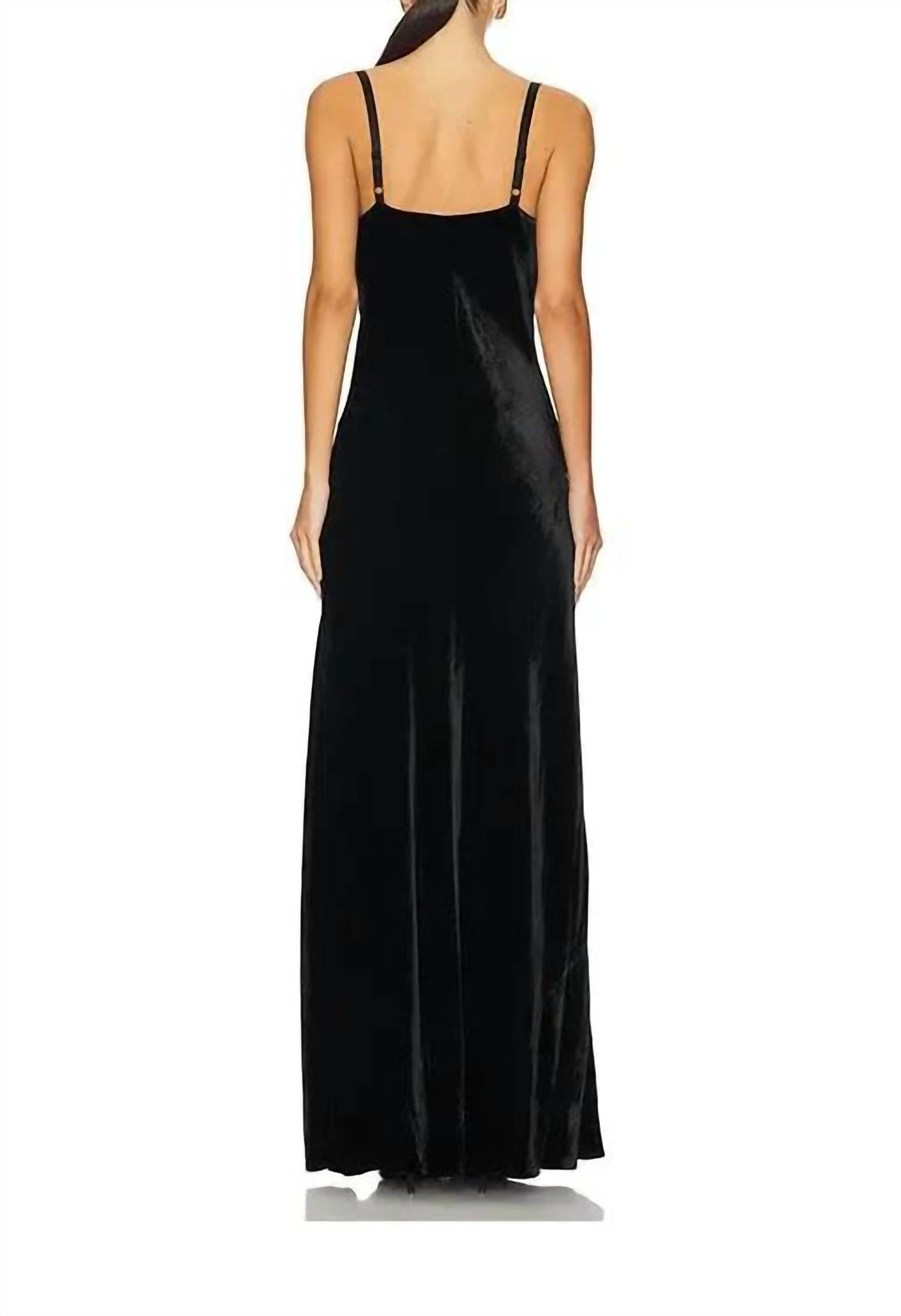 L'Agence - Long Lace Gown