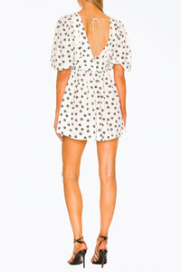 CONNIE DAISY SEERSUCKER MINI DRESS