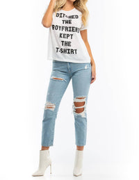 Minkpink - Ditched The Boyfriend Tee