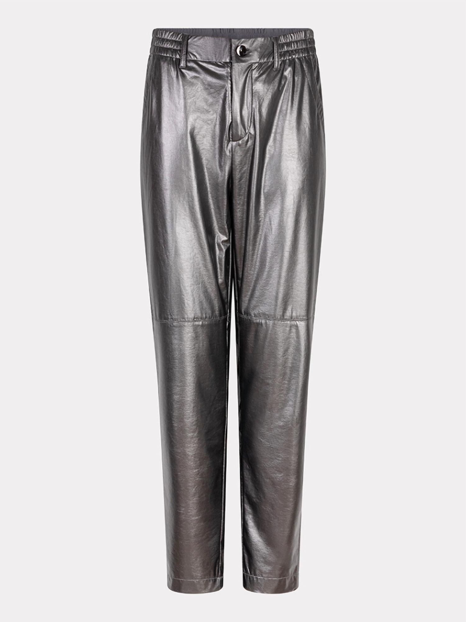 Esqualo - Metallic Pullup Trousers