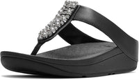 Fitflop - Women's Fino Pearls & Crystal Toe Post Sandal