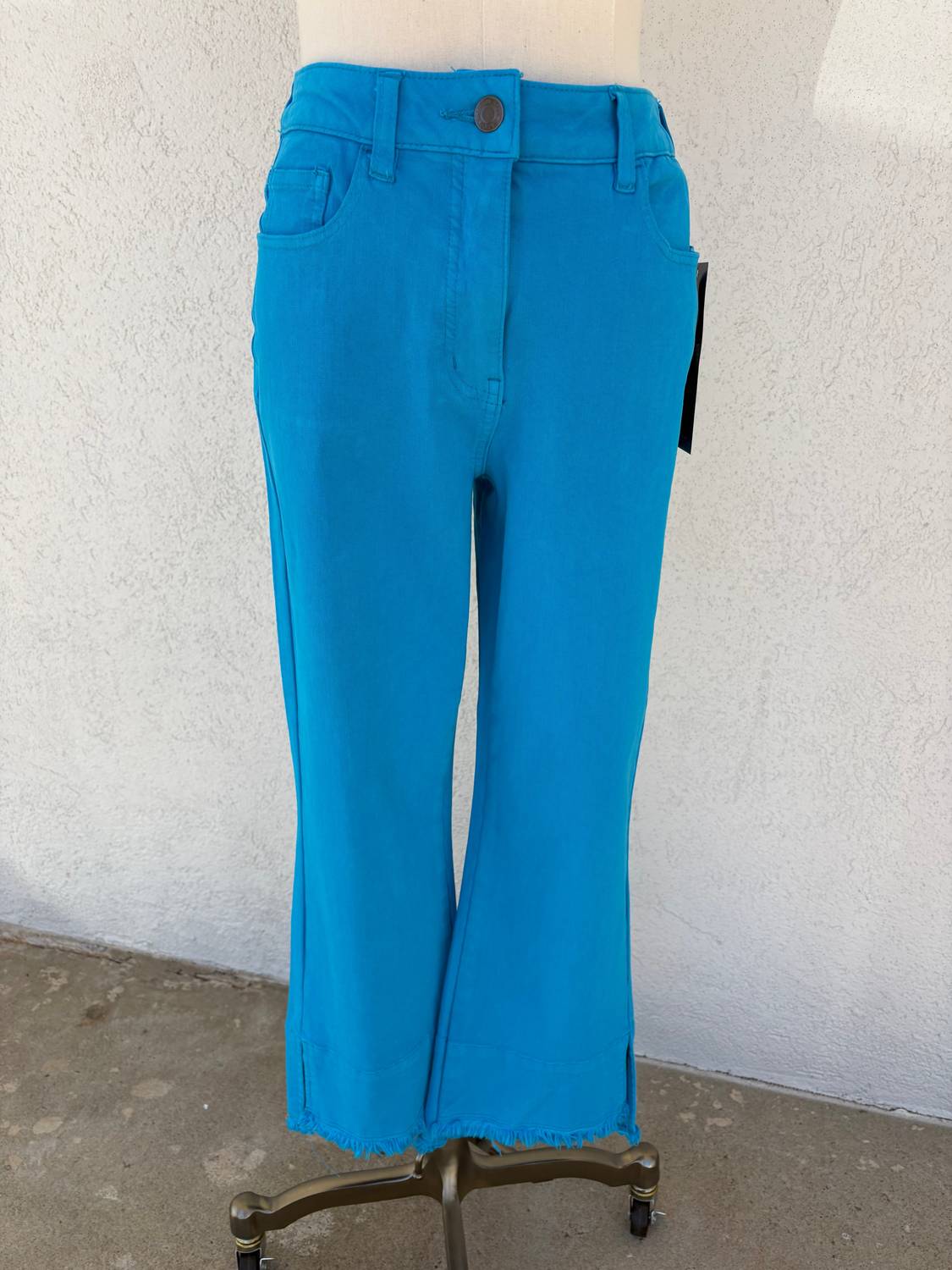 Slimsation By Multiples - Raw Hem Crop Pant