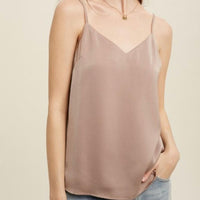 Wishlist - Satin V-Neck Cami