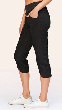 Wearables Women's Iris Crop Pants in black - women's pants - alternate view
