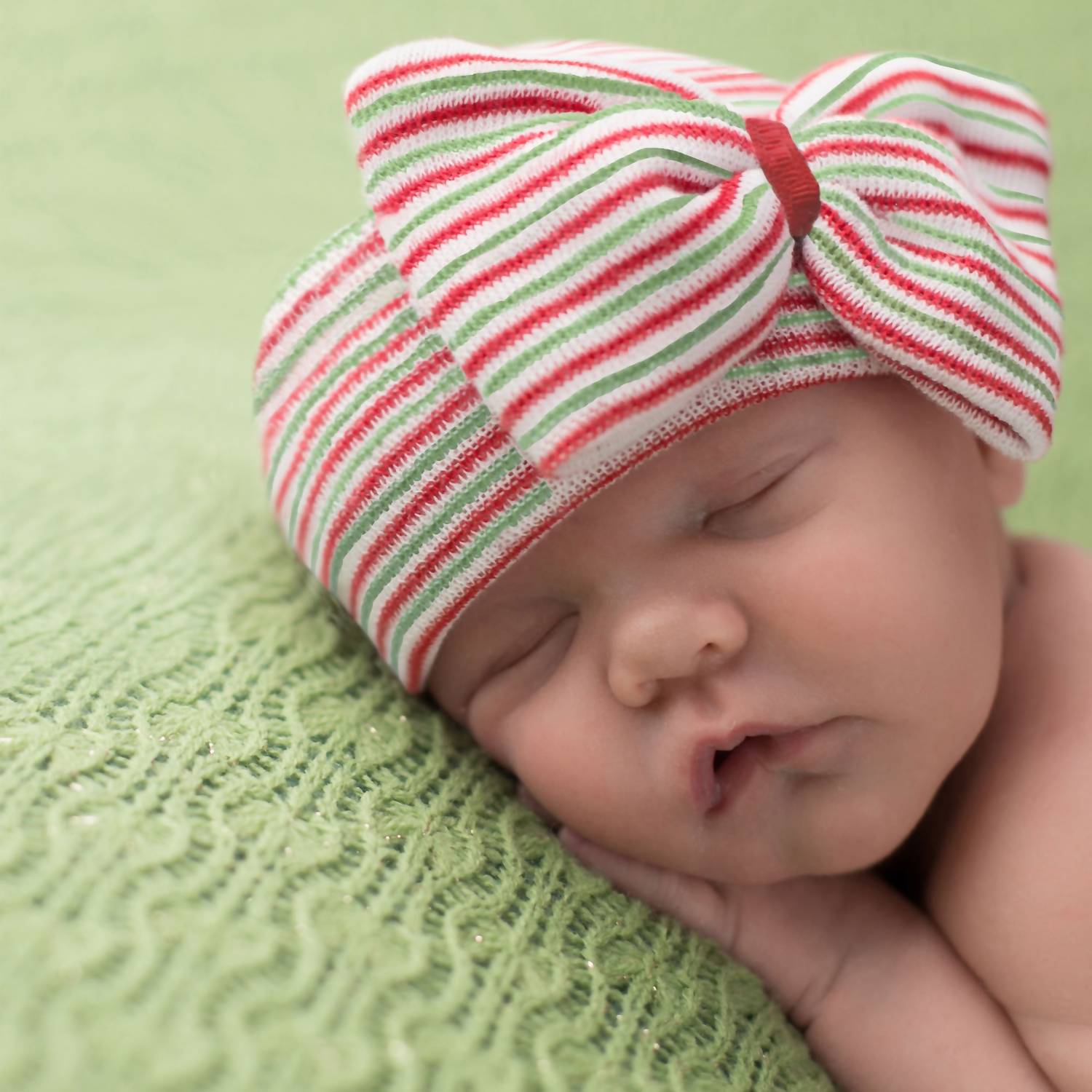 Ilybean - Christmas Bow Nursery Cap